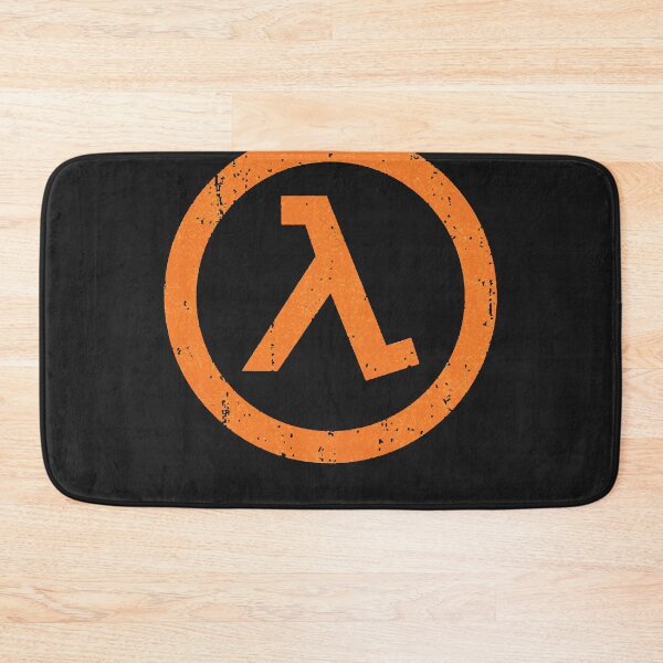 Item preview, Half life lambda symbol designed and sold by JenniJohnson.