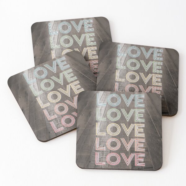 Item preview, love,repeatedly Lettering,achromatic floor designed and sold by zzzozzo.