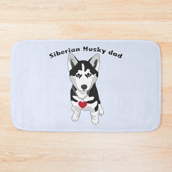 Item preview,   Siberian husky dad shirts, siberian husky dad masks, Siberian husky dad clothes, Siberian husky dad hats, Siberian husky dsd packback   designed and sold by Poussyarts.