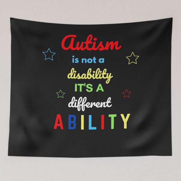 Item preview, Autism It's Not A Disability It's A Different Ability designed and sold by TaraxDoolittle.