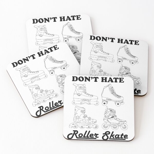 Item preview, Don't Hate... Roller Skate! designed and sold by orochimochiart.