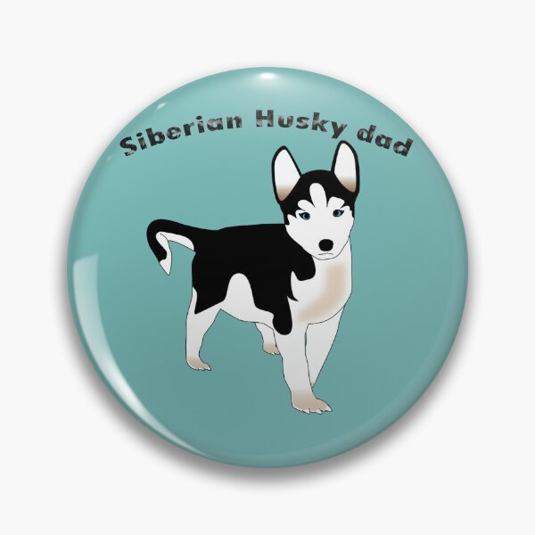 Item preview,   Siberian husky dad shirts, siberian husky dad masks, Siberian husky dad clothes, Siberian husky dad hats, Siberian husky dsd packback   designed and sold by Poussyarts.