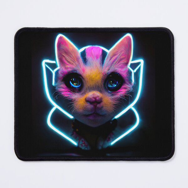 Item preview, Neon Kitten #1 designed and sold by Prilidiarts.