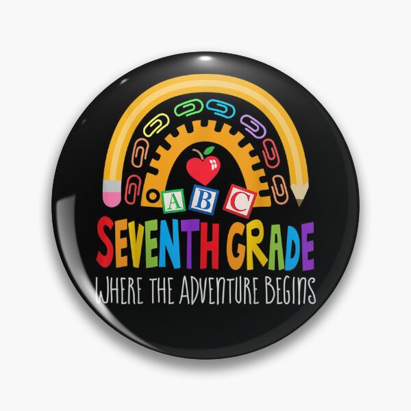 Item preview, 7th Grade Teacher Back To School Where The Adventure Begins  designed and sold by aumarian.