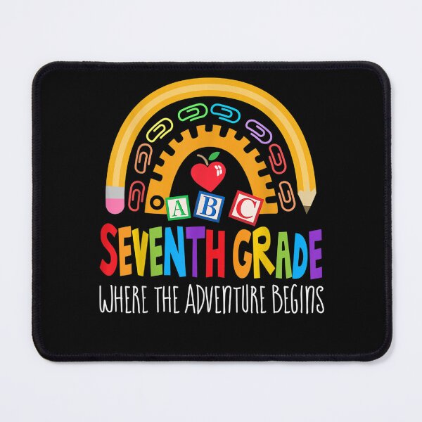 Item preview, 7th Grade Teacher Back To School Where The Adventure Begins designed and sold by aumarian.