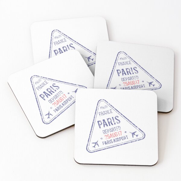 Item preview, Paris Airport Stamp designed and sold by royumi.