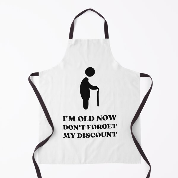 Item preview, Don't Forget My Discount | Funny Old People Birthday Design designed and sold by appareltolove.