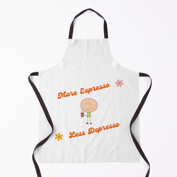 Item preview, Coffee Life More Expresso Less Depresso (Light Background) designed and sold by embaarc.