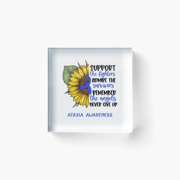 Item preview, Ataxia Awareness - Support the Fighters Admire the Survivors Remember the Angels Never Give Up designed and sold by whlrcheryl.