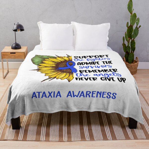 Item preview, Ataxia Awareness - Support the Fighters Admire the Survivors Remember the Angels Never Give Up designed and sold by whlrcheryl.