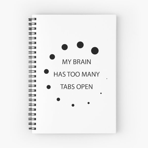 Item preview, Too Many Tabs (alternate) designed and sold by Dead Moon Outpost.