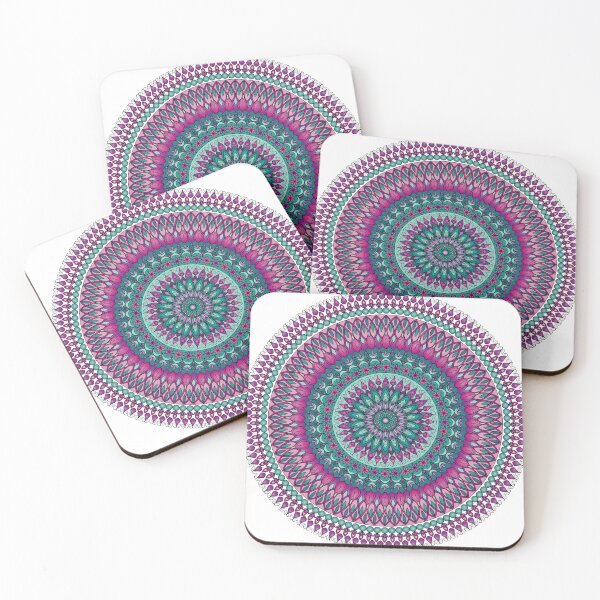 Item preview, Mandala Inspired Design in Colors #12 designed and sold by ZenDrawings.
