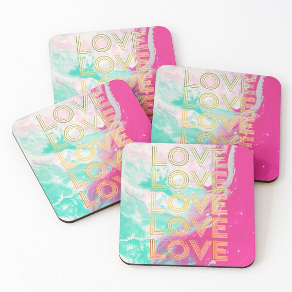 Item preview, love,repeatedly Lettering,Paint heutppu,Dropping paint,pastel paint,vivid colors designed and sold by zzzozzo.