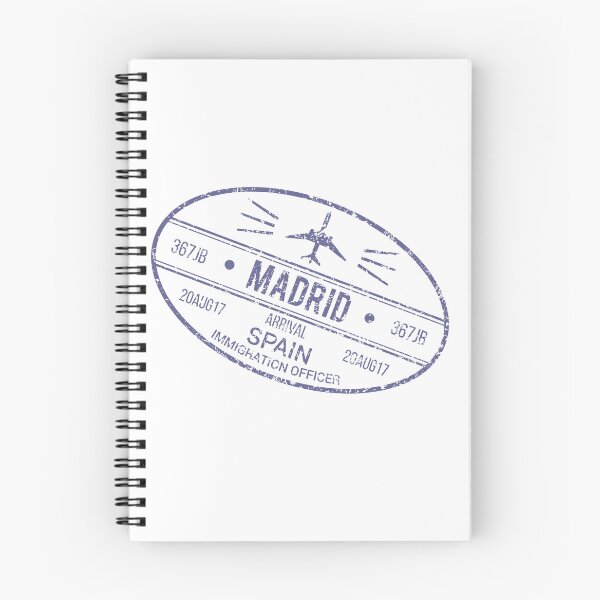 Item preview, Madrid Airport Stamp designed and sold by royumi.