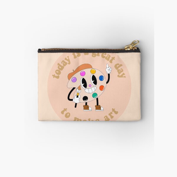 Item preview, Today Is A Great Day To Make Art Cartoon Palette Orange designed and sold by everything4eva.