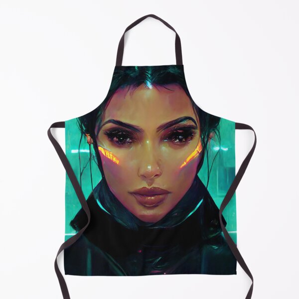 Item preview, Beautiful Cyberpunk Kim Kardashian designed and sold by INFINITYGUY ⭐⭐⭐⭐⭐.