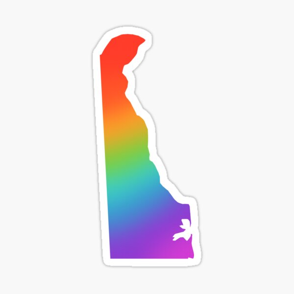 "Delaware Pride" Sticker for Sale by probalsun Redbubble