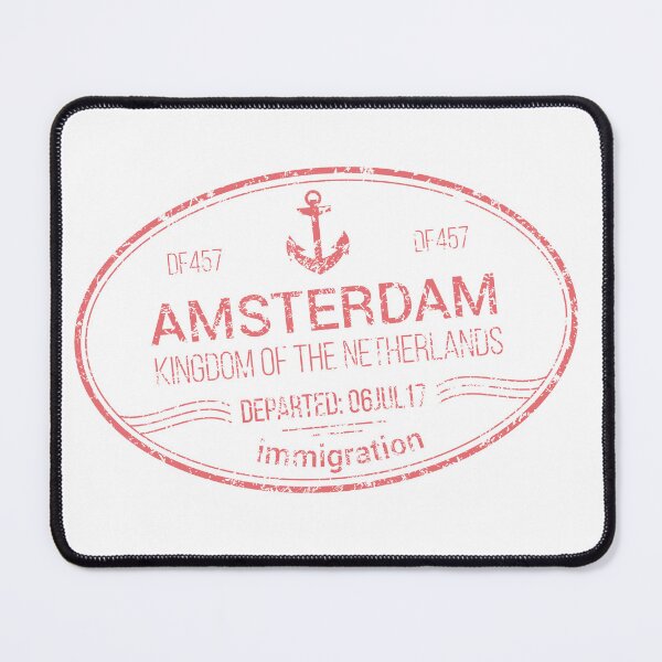 Item preview, Amsterdam Airport Stamp designed and sold by royumi.
