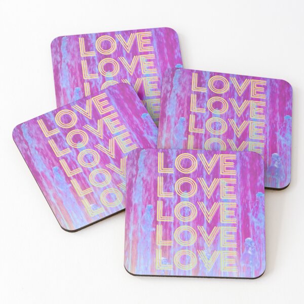 Item preview, love,repeatedly Lettering,Paint heutppu,Dropping paint,pastel paint,violet,vivid colors designed and sold by zzzozzo.