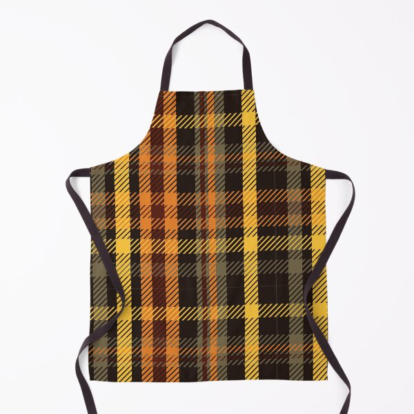 Item preview, Plaid Twill Orange Yellow designed and sold by ChantalDesign.