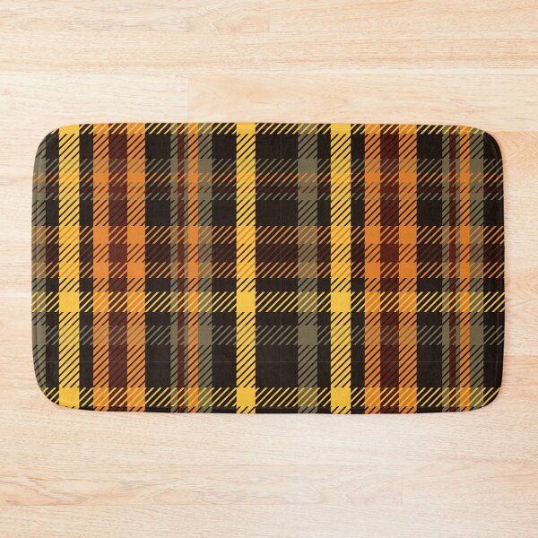 Item preview, Plaid Twill Orange Yellow  designed and sold by ChantalDesign.