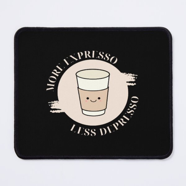 Item preview, Coffee Cup More Expresso Less Depresso (Dark Background) designed and sold by embaarc.