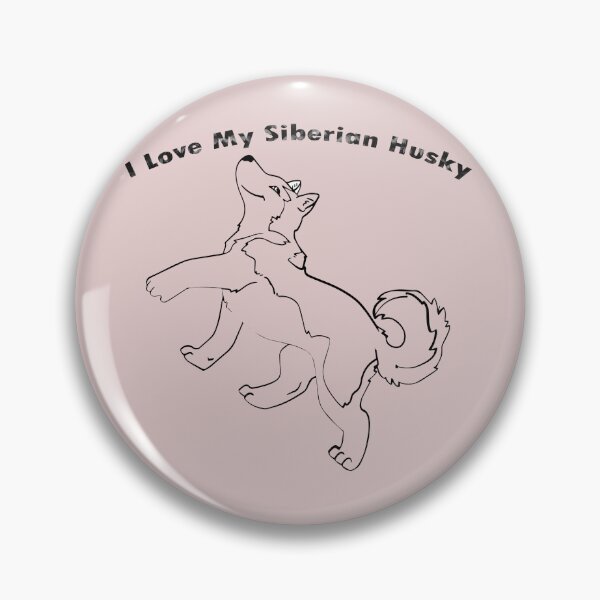 Item preview,  I love my Siberian husky shirts, I love my siberian husky masks, I love my Siberian husky dress, I love my Siberian husky hats, I love my Siberian husky packback   designed and sold by Poussyarts.