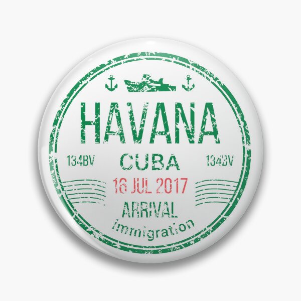 Item preview, Havana Airport Stamp designed and sold by royumi.