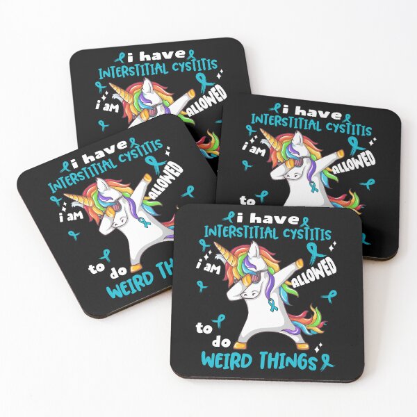 Item preview, Interstitial Cystitis Awareness Funny I have Interstitial Cystitis i'm allowed to do Weird Things! designed and sold by JanetShop809.