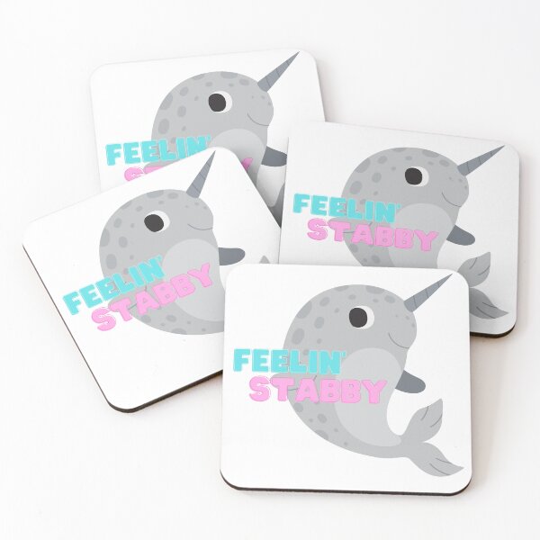 Item preview, Feelin' Stabby Narwhal designed and sold by JuniandJayde.