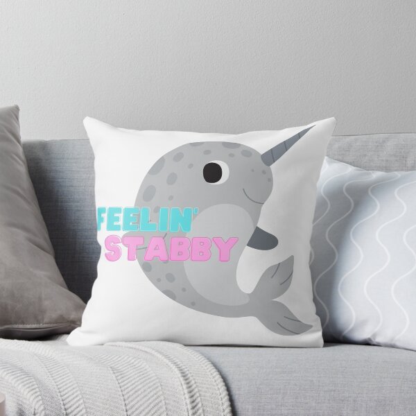 Item preview, Feelin' Stabby Narwhal designed and sold by JuniandJayde.