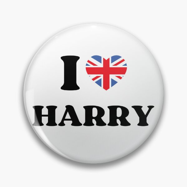 Item preview, I Love Harry With England Flag Heart designed and sold by appareltolove.