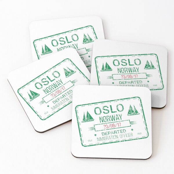 Item preview, Oslo Airport Stamp designed and sold by royumi.