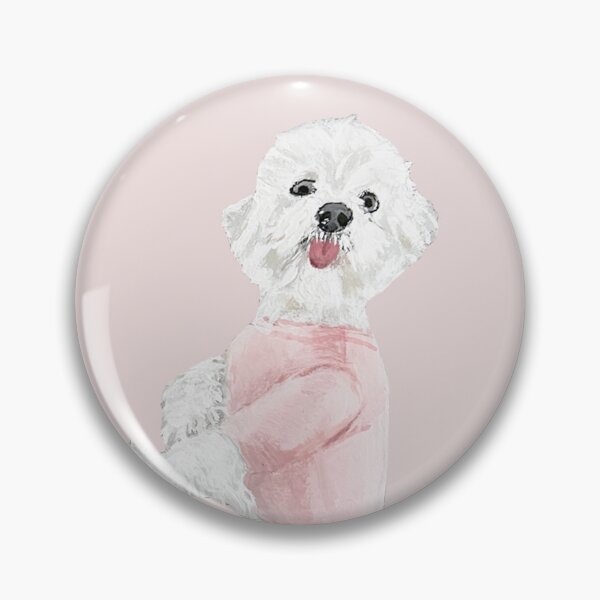Item preview, Dancing Maltese Dog designed and sold by PawssionateArt.