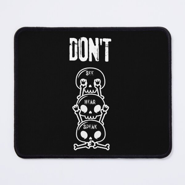 Item preview, No evil skulls designed and sold by Tonickay.