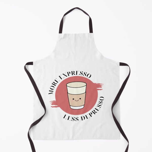 Item preview, Coffee Cup More Expresso Less Depresso (Light Background) designed and sold by embaarc.