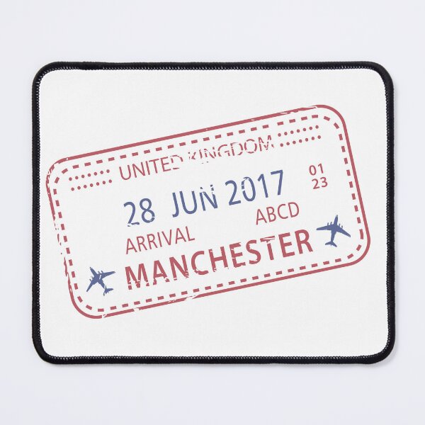 Item preview, Manchester Airport Stamp designed and sold by royumi.