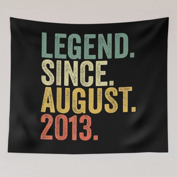 Item preview, Legend Since August 2013 9th Birthday Gift 9 Years Old Boy  designed and sold by vergiebee.