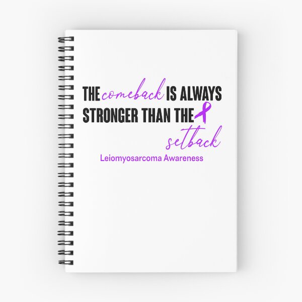 Item preview, Leiomyosarcoma Awareness - The Comeback is Always Stronger Than The Setback designed and sold by Robbsyn.