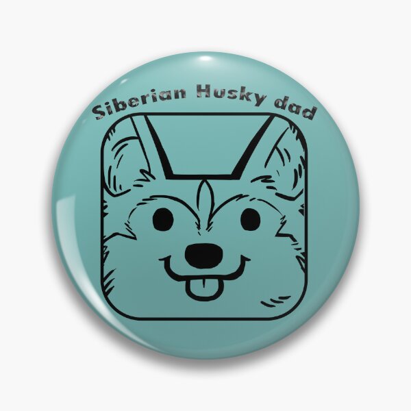 Item preview,   Siberian husky dad shirts, siberian husky dad masks, Siberian husky dad clothes, Siberian husky dad hats, Siberian husky dsd packback   designed and sold by Poussyarts.