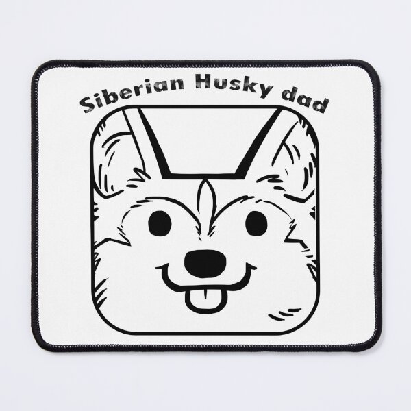 Item preview, Siberian husky dad shirts, siberian husky dad masks, Siberian husky dad clothes, Siberian husky dad hats, Siberian husky dsd packback designed and sold by Poussyarts.