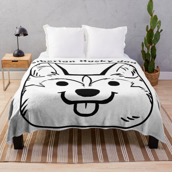 Item preview,   Siberian husky dad shirts, siberian husky dad masks, Siberian husky dad clothes, Siberian husky dad hats, Siberian husky dsd packback   designed and sold by Poussyarts.