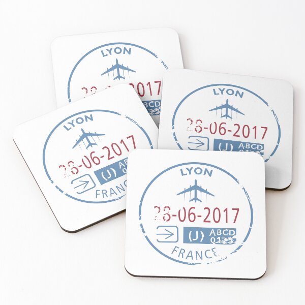 Item preview, Lyon Airport Stamp designed and sold by royumi.