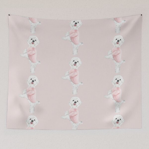 Item preview, Dancing Maltese Dog designed and sold by PawssionateArt.