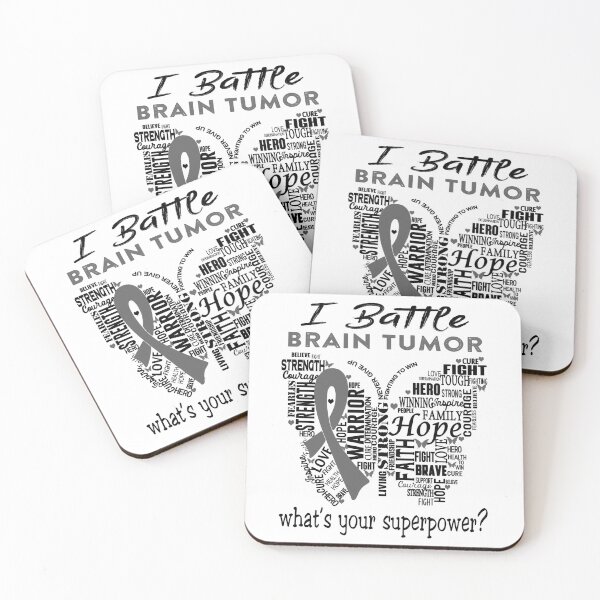 Item preview, Brain Tumor Warrior - I Battle Brain Tumor What is your Superpower? designed and sold by KirstybShop.