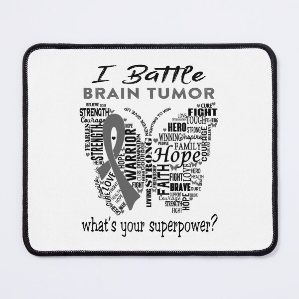 Item preview, Brain Tumor Warrior - I Battle Brain Tumor What is your Superpower? designed and sold by KirstybShop.