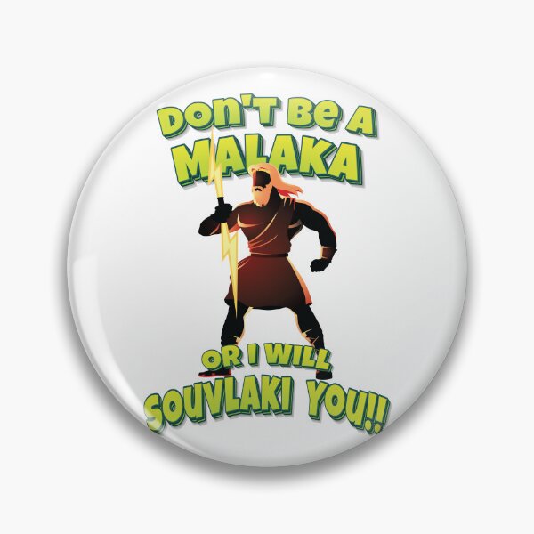 Item preview, Don't Be A Malaka Or I Will Souvlaki  You!! Zeus Greek God designed and sold by QueensNewYork.