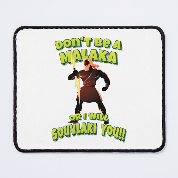 Item preview, Don't Be A Malaka Or I Will Souvlaki  You!! Zeus Greek God designed and sold by QueensNewYork.