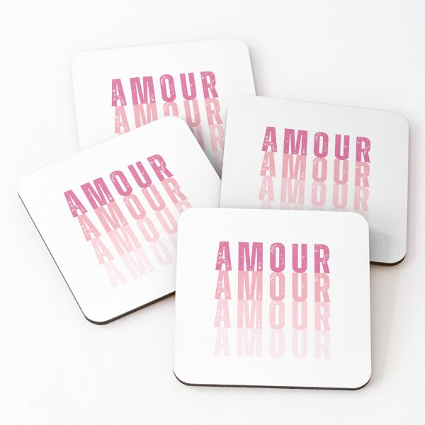 Item preview, Amour Love T-shirt Pink designed and sold by Nerdygirlteez.