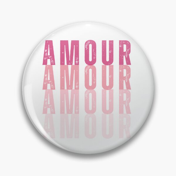Item preview, Amour Love T-shirt Pink designed and sold by Nerdygirlteez.